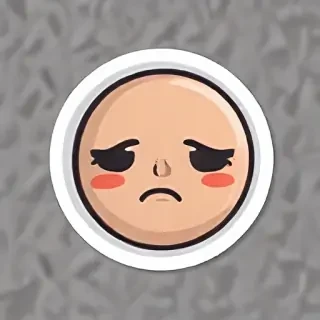 sad sticker