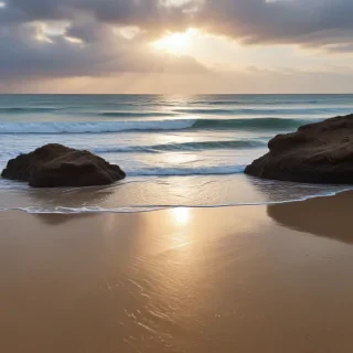 beach iphone