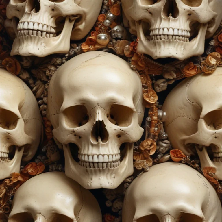 skull background