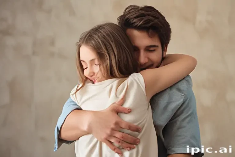 hugging png