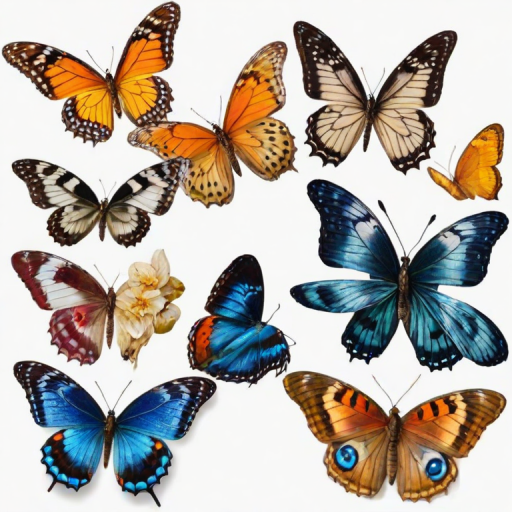 png butterflies