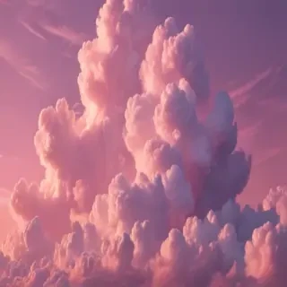 pink cloud aesthetic