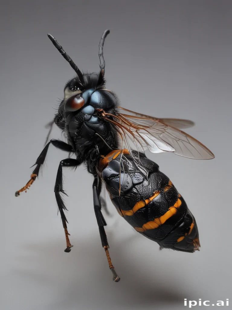 black wasp
