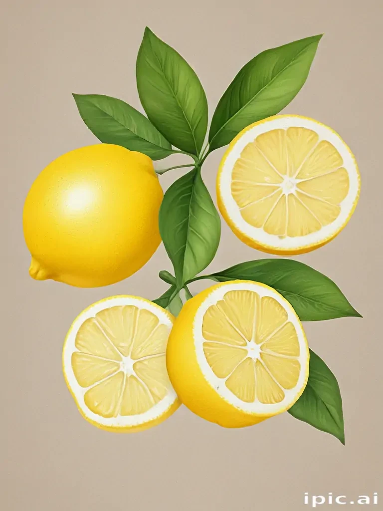 lemon clip art