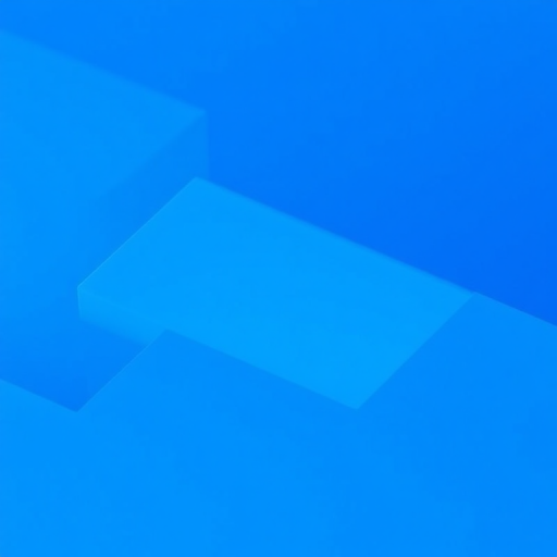 Create a vibrant blue arrow graphic with a smooth gradient finish, using a Canon EOS R5 camera with a 50mm lens at f/2.8, ISO 100, and a shutter speed of 1/250 sec, captured from a top-down angle in natural light for optimal clarity and detail.