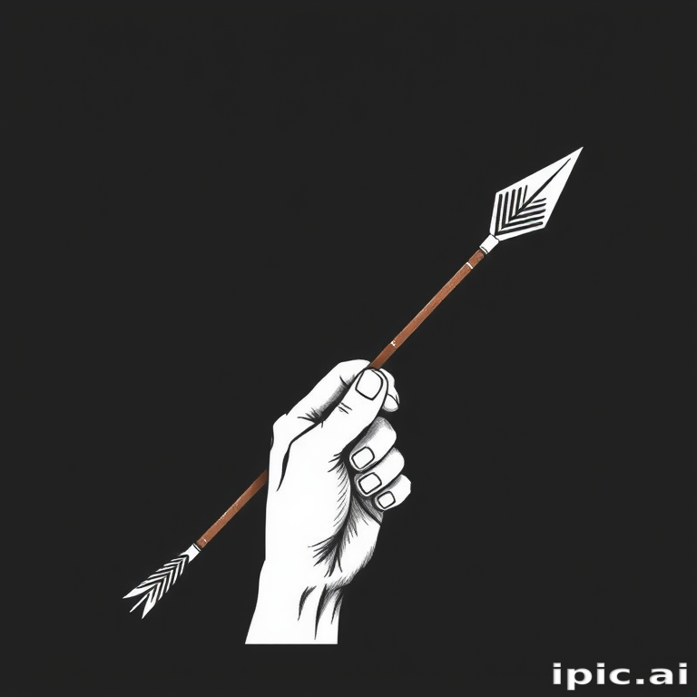 hand drawn arrow