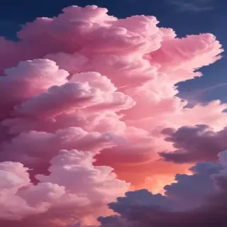 pink cloud wallpaper