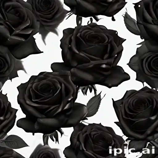 black roses png
