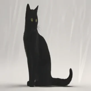 cat silhouette png