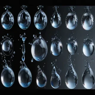 water droplets clipart