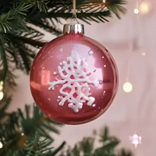 pink christmas aesthetic