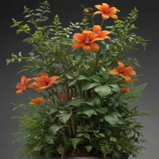 plants transparent background