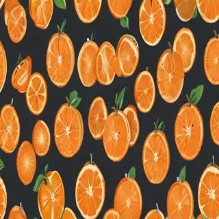 cute orange wallpaper