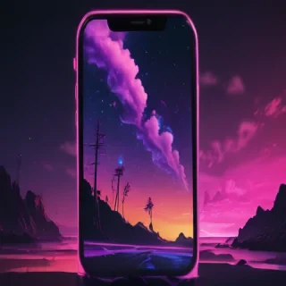 neon wallpapers for iphone