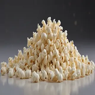 transparent popcorn