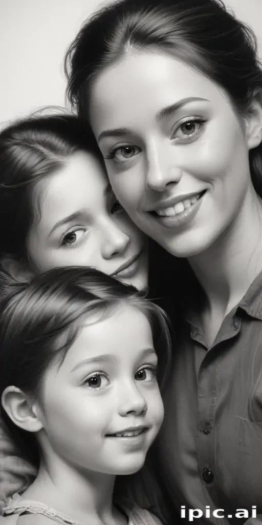 drawings of family