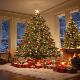 astetic christmas wallpaper