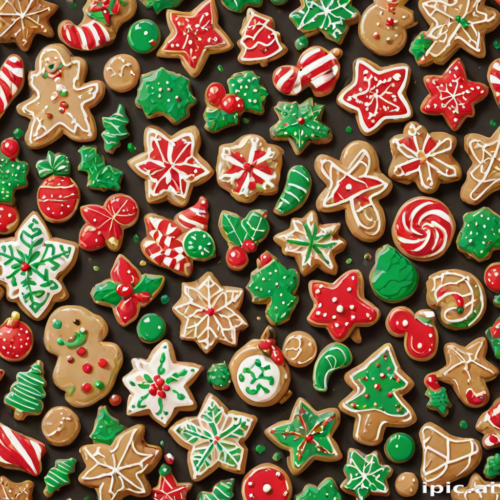 clip art christmas cookies