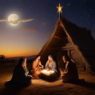 free nativity scene background images