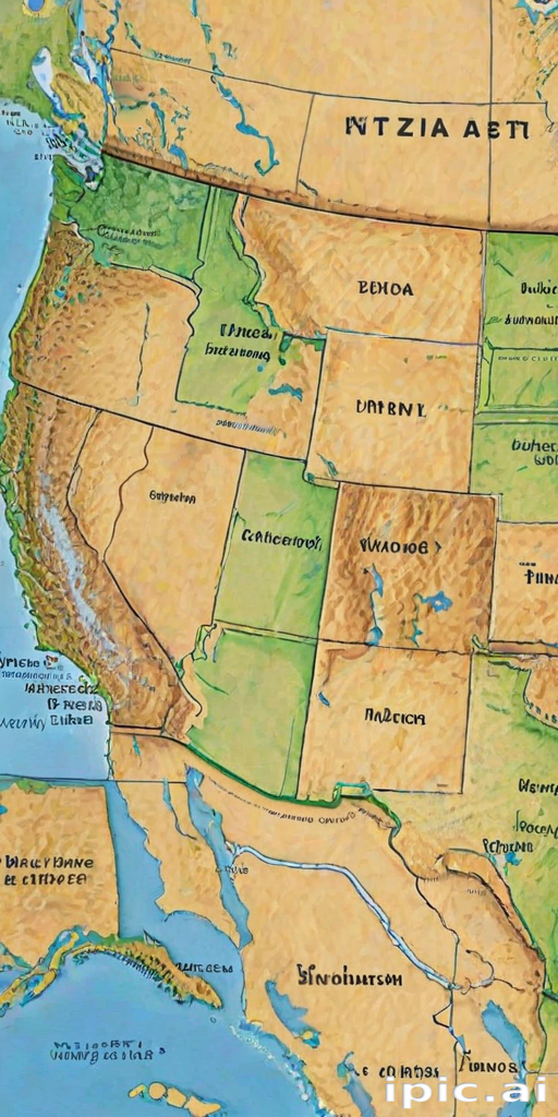map of usa