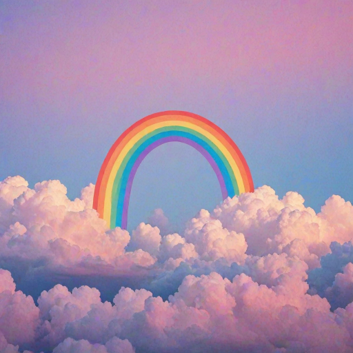 rainbow wallpaper aesthetic