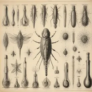 vintage scientific illustrations