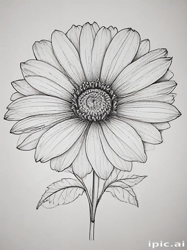 flower pictures to draw