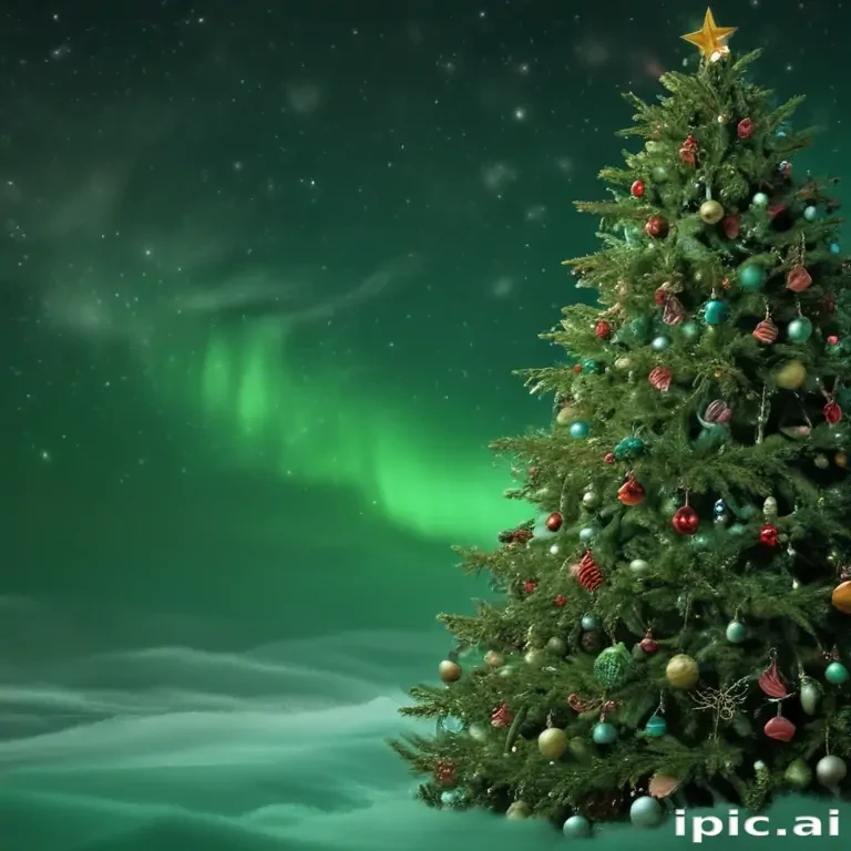 christmas background green