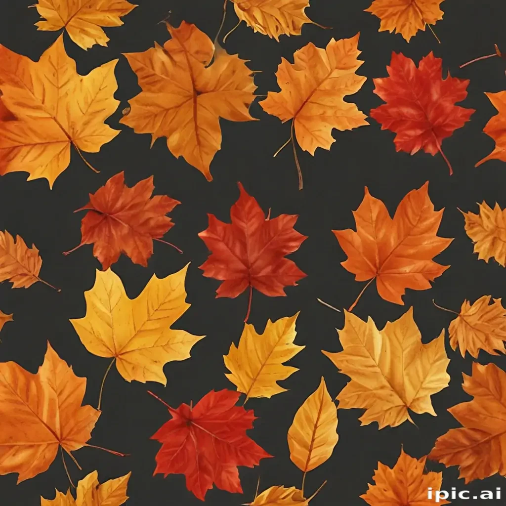 fall leaves png transparent