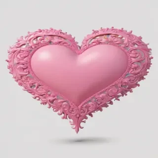 heart png pink