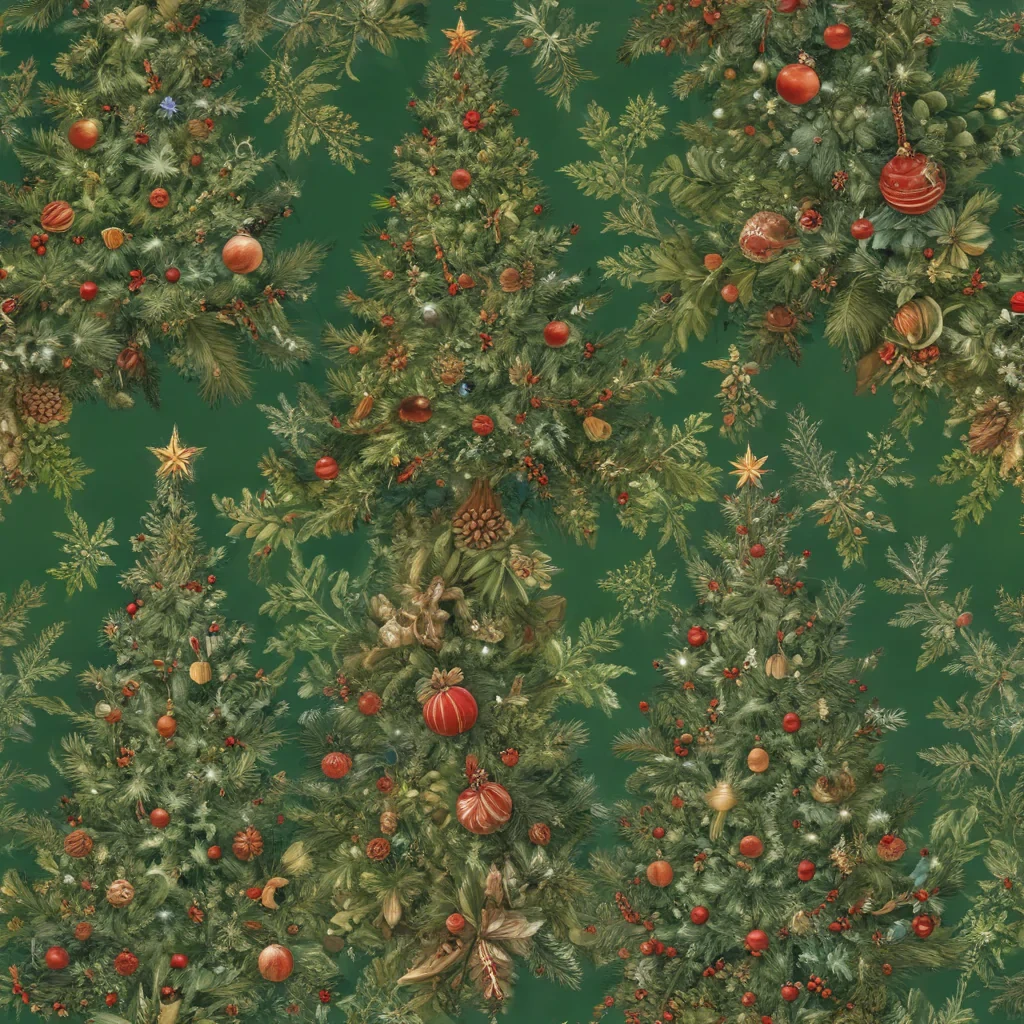 green christmas bg