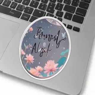 transparent aesthetic sticker