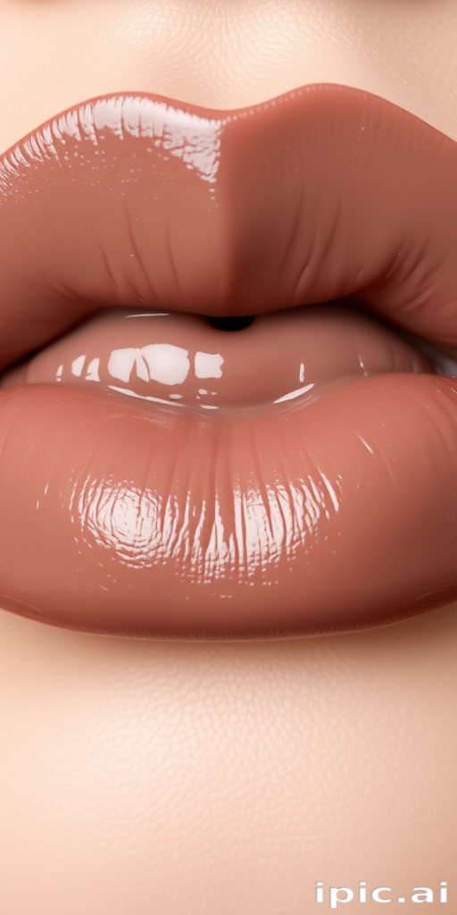Sophisticated Taupe Whisper lip shade presenting a neutral brownish-gray tone, velvety texture, and blurring effect, perfect for achieving a polished and refined appearance