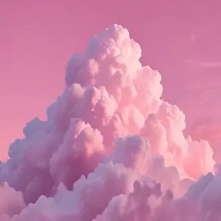 pink cloud aesthetic