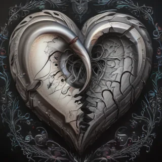 hand drawn heart