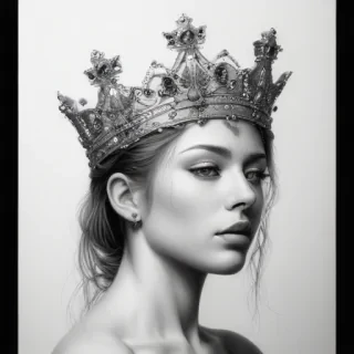 crown drawing