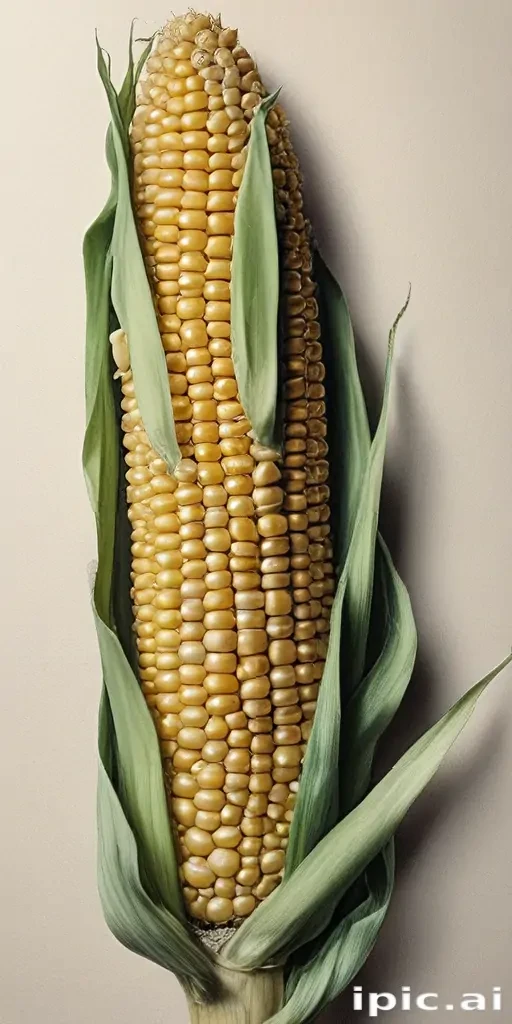 corn drawing