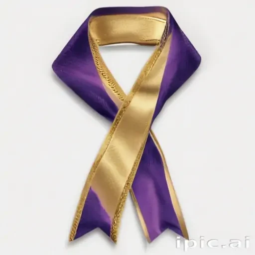 gold ribbon png
