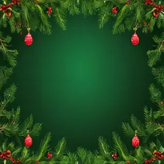 green christmas background