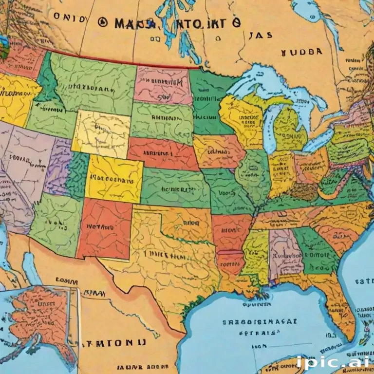 us states on a map