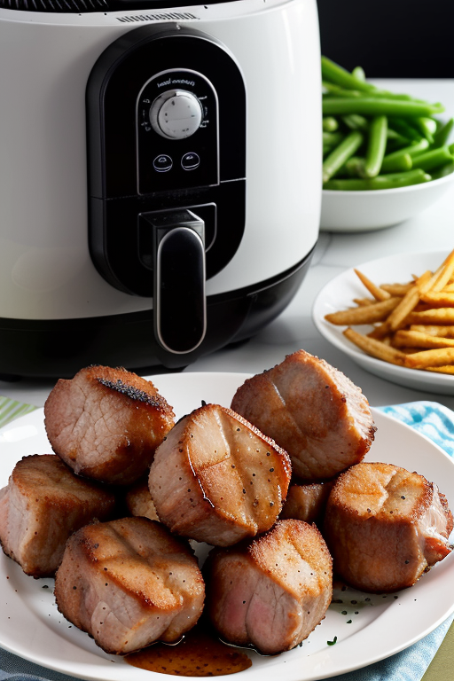 pork chop bites air fryer