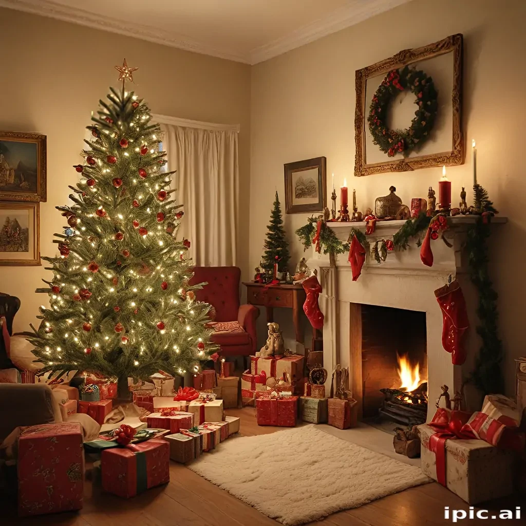 antique christmas images