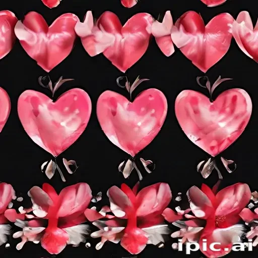 heart border png aesthetic