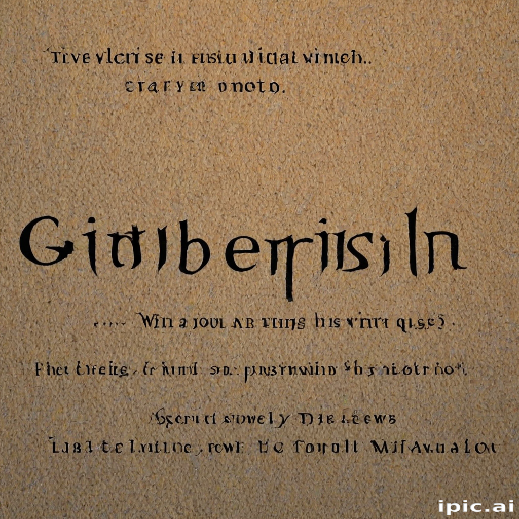 gibberish