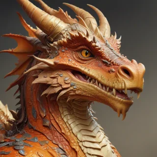 cartoon of a dragon
