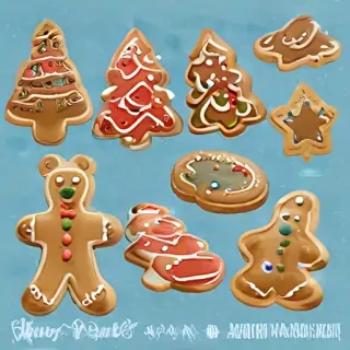 christmas cookies clip art