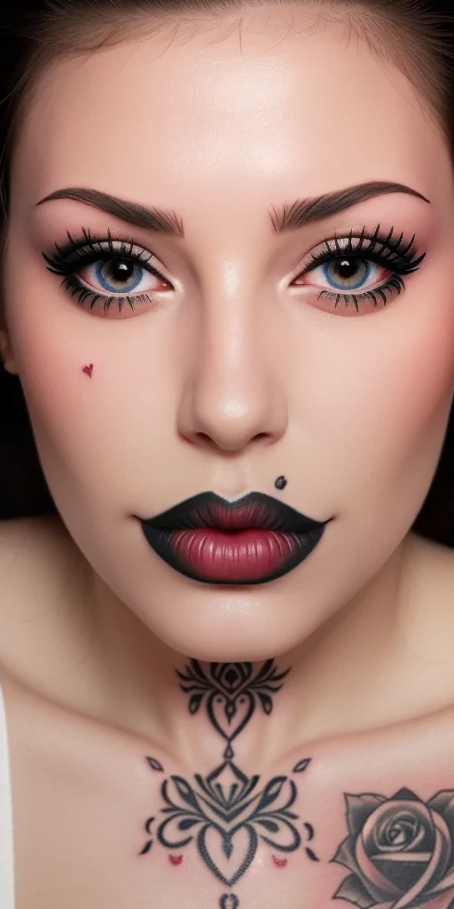 lips tattoo design