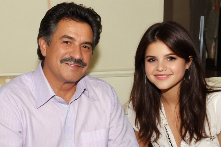 selena gomez parents young