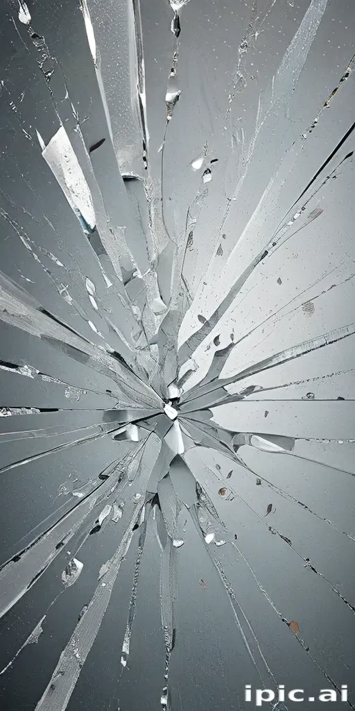 wallpaper broken glass