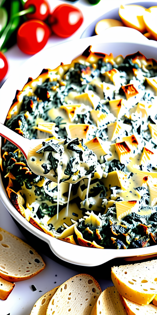 spinach artichoke dip without mayo